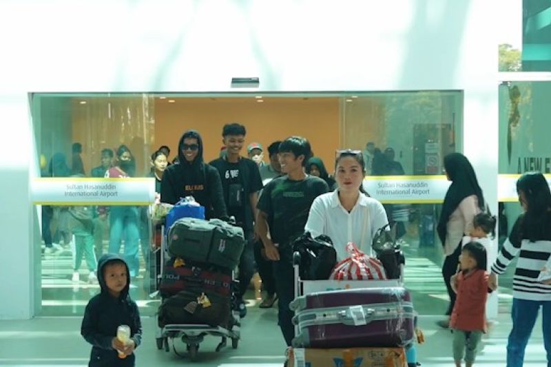 167 ribu penumpang tinggalkan bandara sultan hasanuddin sejak h 10