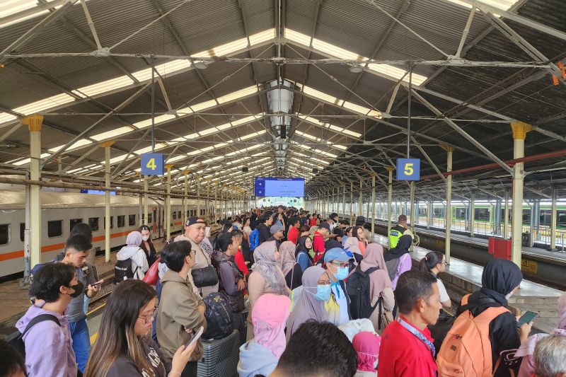 17000 penumpang diangkut saat terjadinya puncak arus mudik
