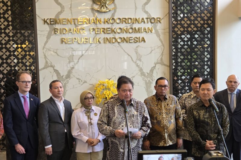 airlangga sebut koreksi ihsg lebih dipengaruhi dinamika pasar