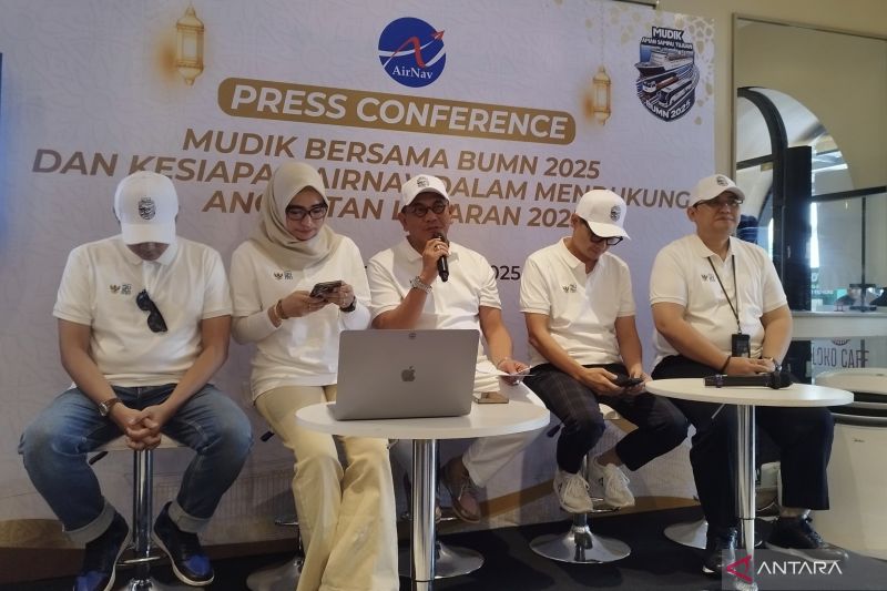 airnav gelar mudik gratis bagi 3000 pemudik dari stasiun pasar senen