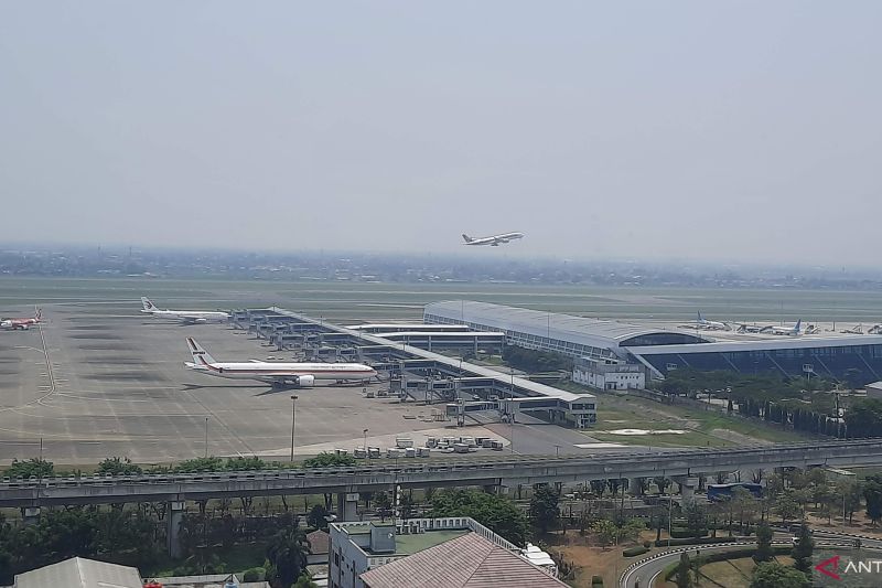 airnav puncak pergerakan lalin udara mudik lebaran terjadi 26 maret