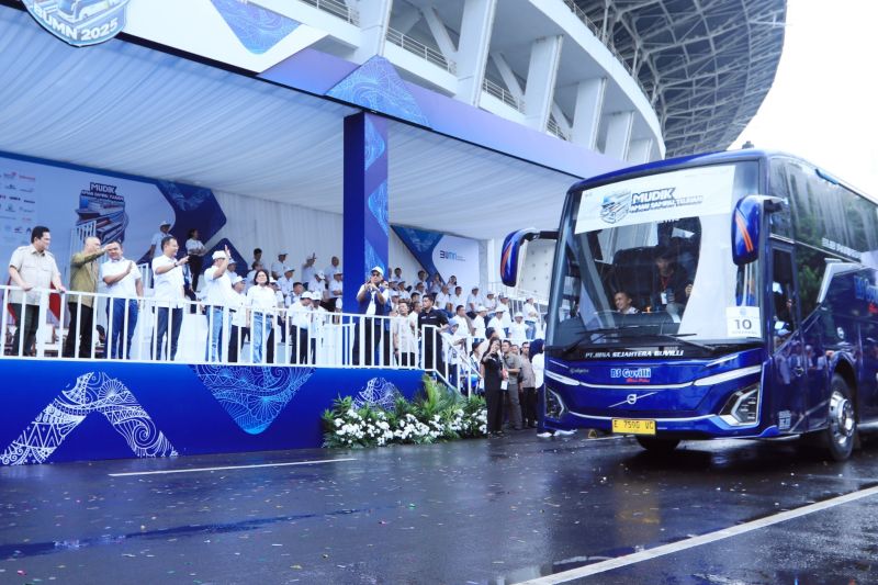 asabri gelar mudik gratis bersama bumn ke jawa tengah bagi 200 peserta