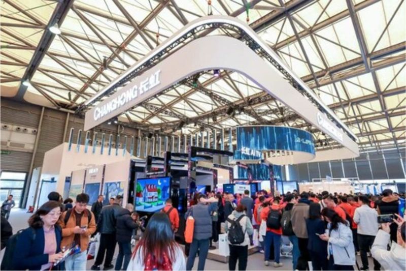 awe 2025 changhong pamerkan berbagai perangkat rumah tangga yang didukung ai sebagai basis pengembangan merek