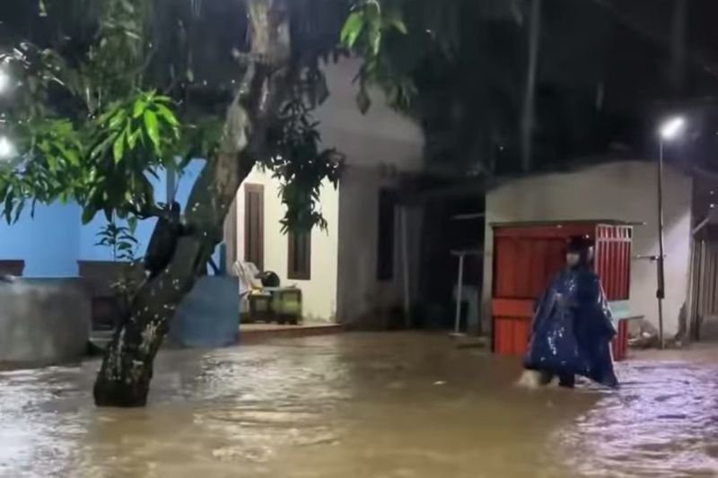 bpbd 26 lokasi di bantul diy tergenang banjir akibat cuaca ekstrem