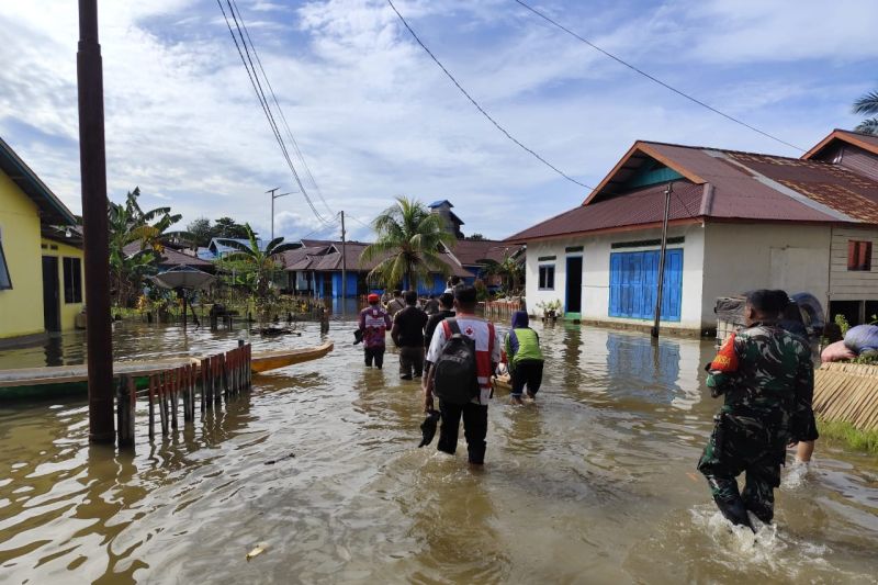 bpbd sulteng laporkan 875 kk terdampak banjir di morowali utara