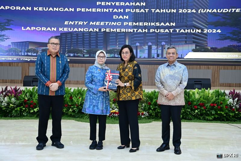 bpk apresiasi pemerintah pusat jaga akuntabilitas laporan keuangan