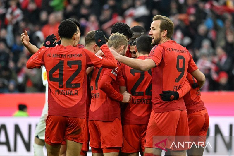 dua gol leroy sane bawa bayern kalahkan st pauli 3 2