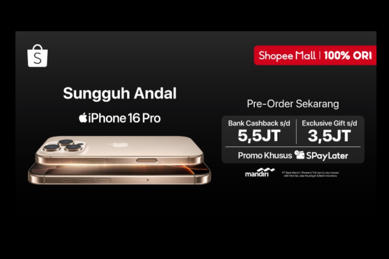 iphone 16 resmi hadir di indonesia kini tersedia di shopee mall