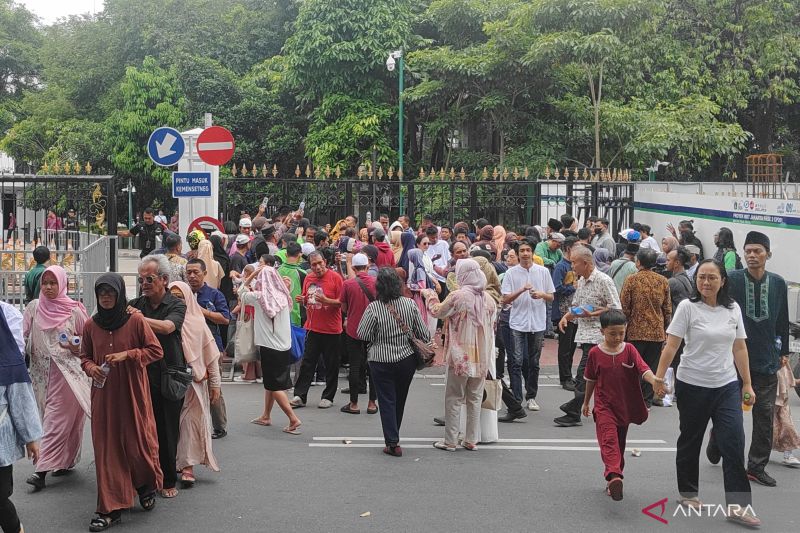kegiatan gelar griya istana merdeka resmi ditutup