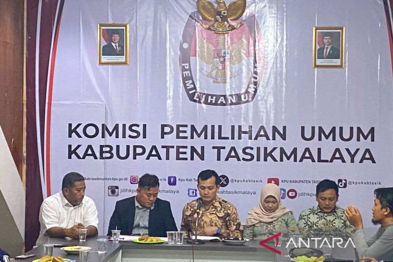 kpu tasikmalaya tetapkan calon bupati pengganti untuk psu pilkada