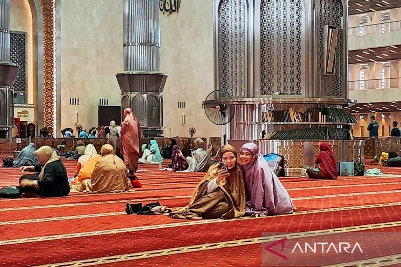 masjid istiqlal tampung 150 ribu jamaah untuk shalat idul fitri 1446 h