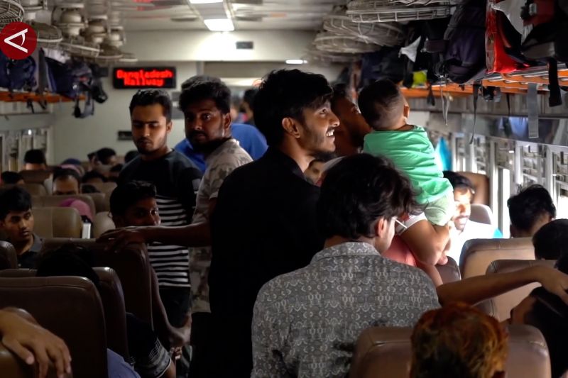 mengintip suasana mudik lebaran di bangladesh