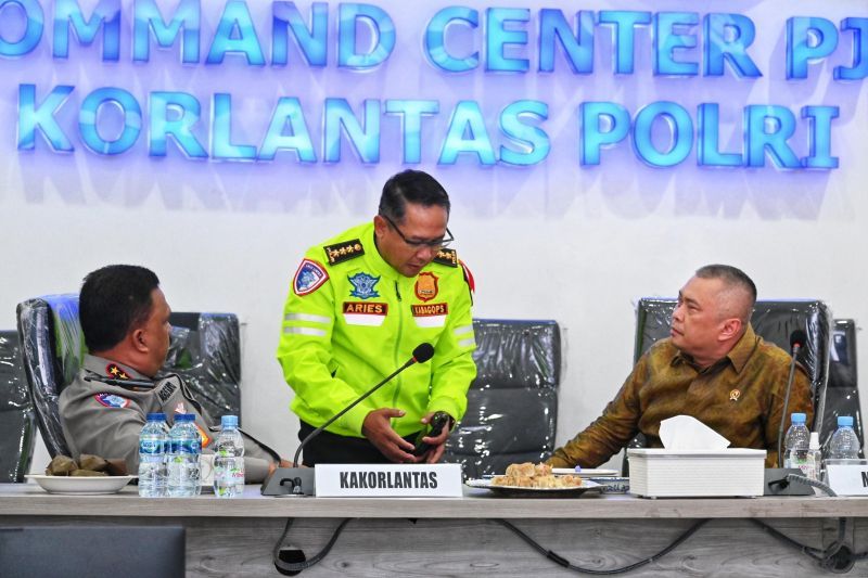 menhub pastikan kelancaran mudik di tol cikatama pelabuhan ciwandan