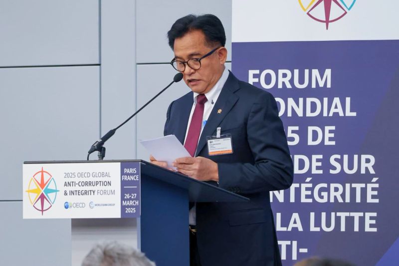 Menko Kumhamimipas tegaskan komitmen RI berantas korupsi di forum OECD 1 menko kumhamimipas tegaskan komitmen ri berantas korupsi di forum oecd