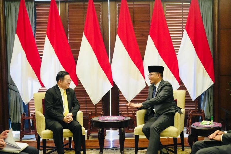 menlu sugiono soroti visi komunitas asean 2045 untuk kemajuan