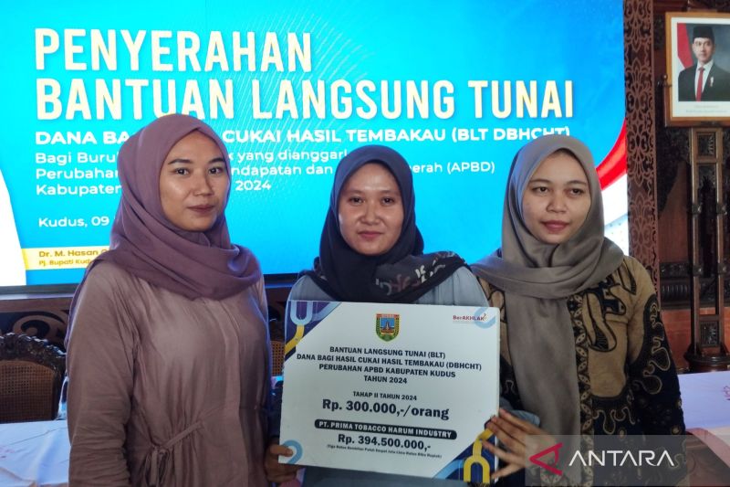 pemkab kudus salurkan blt untuk buruh rokok pekan depan