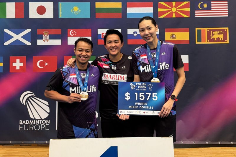 rehangloria kian percaya diri setelah juarai polish open 2025