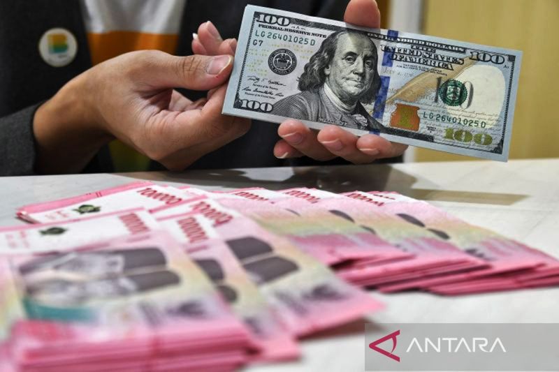 rupiah menguat didukung sentimen positif pasar saham domestik