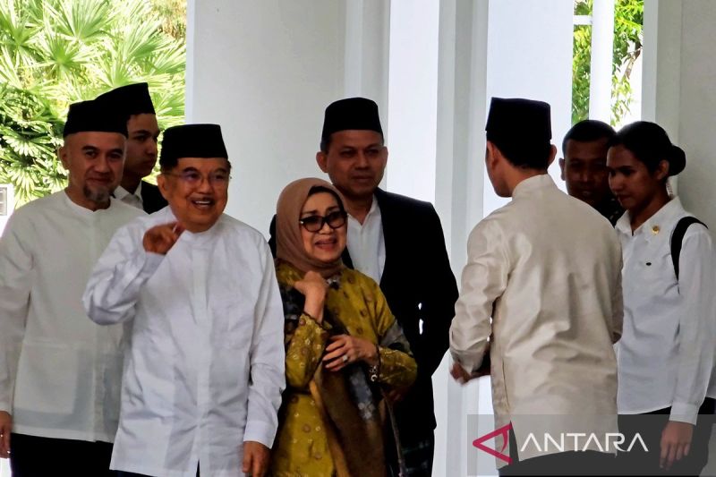 sby hingga jk hadiri gelar griya idul fitri 1446 h di istana merdeka