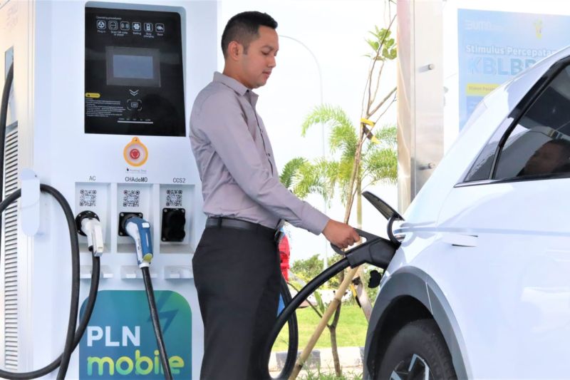 sebaran lokasi spklu di trans sumatera untuk mudik 2025