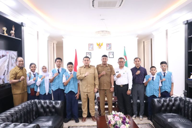 siswa smpn 6 makassar wakili indonesia diolimpiade internasional as