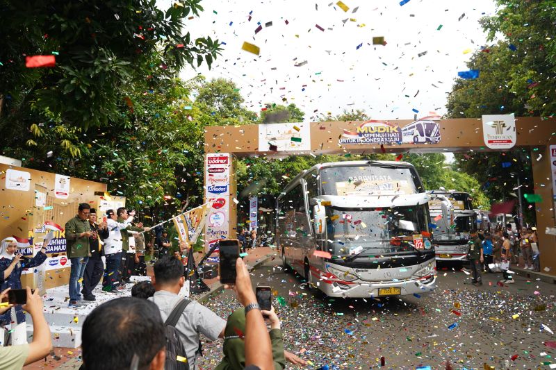 tempo scan berangkatkan 3000 karyawan mitra usaha lewat mudik gratis