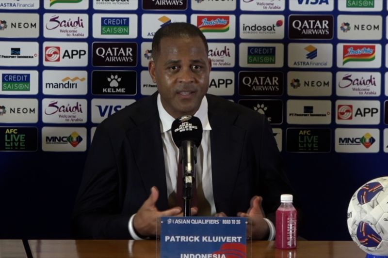 timnas indonesia unggul 1 0 dari bahrain kluivert kami bangkit