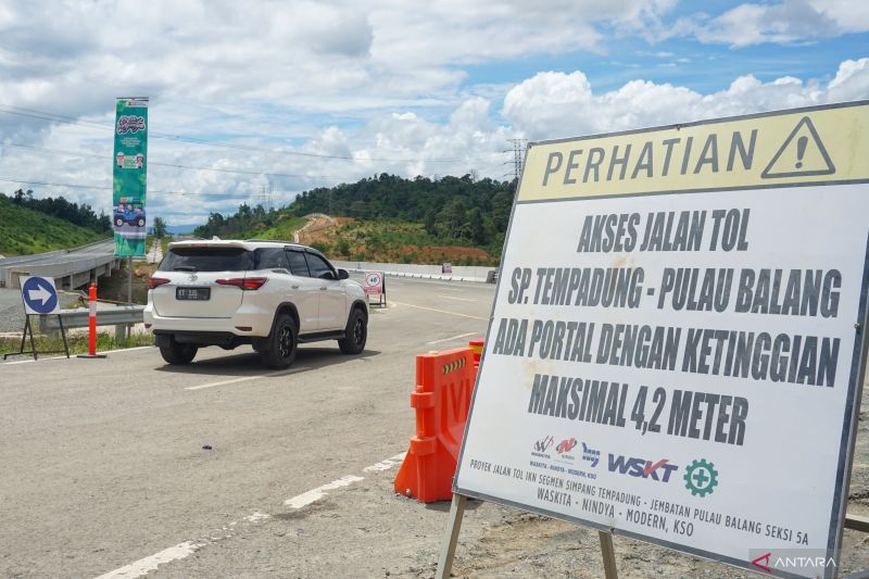 tol kota nusantara siapkan posko rest area layani mudik balik lebaran