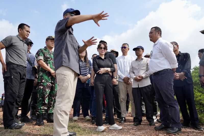 wakil kepala bp batam dampingi mentrans kunker di kawasan rempang