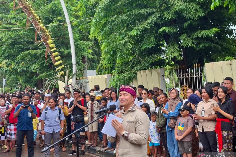 wali kota kupang sebut pawai ogoh ogoh sebagai penggerak wisata religi