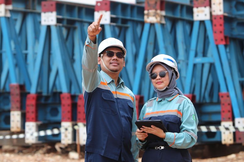 wika raih esg score 53100 sp global 2024 peringkat 6 indonesia dan 25 besar dunia