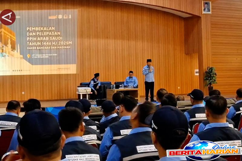 389 ppih daker bandara dan madinah ikuti pembekalan dan pelepasan