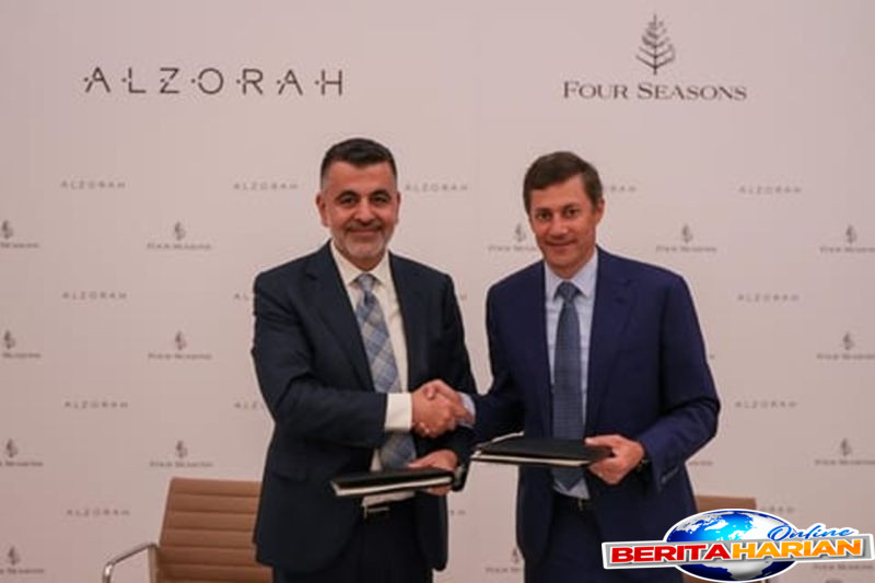 al zorah umumkan kemitraan dengan four seasons untuk membuka resor tepi pantai yang mewah pada tahun 2026 di al zorah ajman