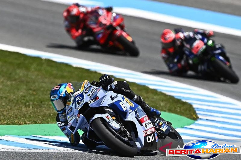 alex marquez geser marc marquez dari puncak klasemen