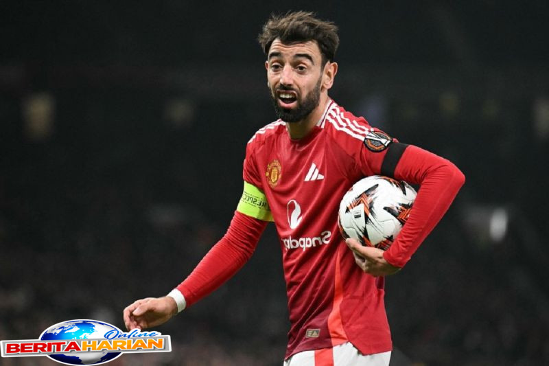 amorim buka kemungkinan istirahatkan bruno melawan newcastle