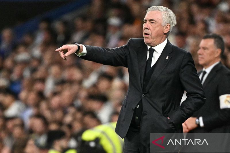 Ancelotti yakin El Real bisa bersaing rebut gelar juara Liga Spanyol 1 ancelotti yakin el real bisa bersaing rebut gelar juara liga spanyol