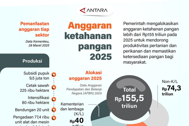 anggaran ketahanan pangan 2025