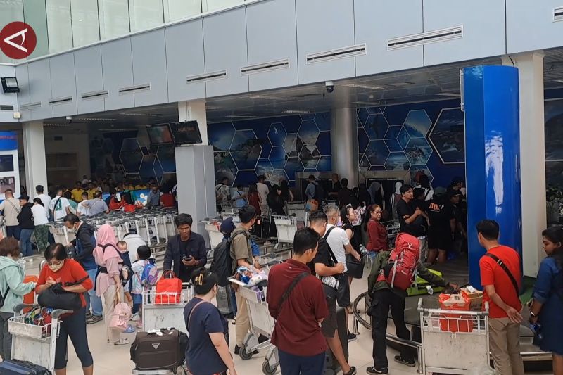 arus milir h2 bandara di pangkalpinang capai 6030 penumpang