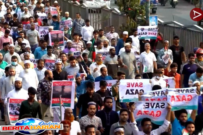 bangladesh kutuk aksi israel di gaza