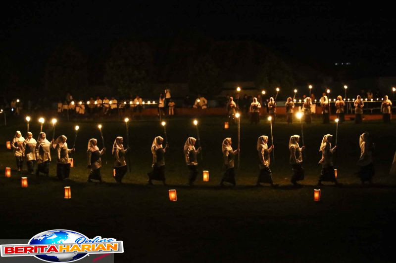 begini prosesi ritual ake dango sebagai pembuka festival hut tidoreyang ke 917