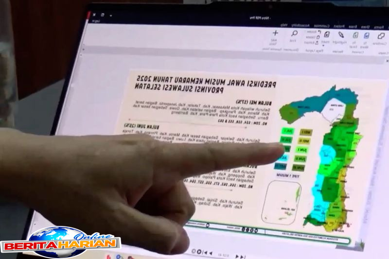 bmkg prediksi kemarau di sulawesi selatan mulai terjadi pada mei