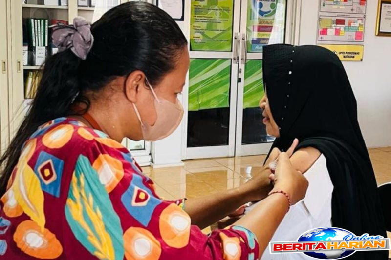 cakupan vaksinasi jamaah calon haji di mataram capai 90 persen