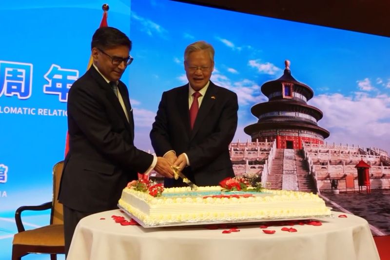 china india rayakan 75 tahun hubungan diplomatik