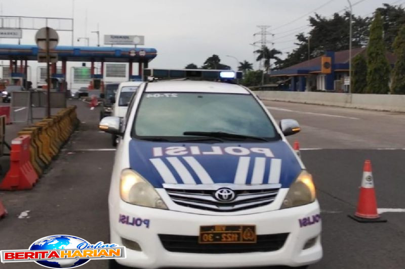 diskresi kepolisian contraflow diterapkan di tol jagorawi arah puncak