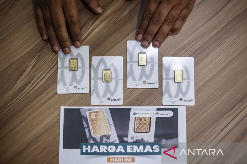harga emas di pegadaian antam galeri24 merosot ubs turun tipis
