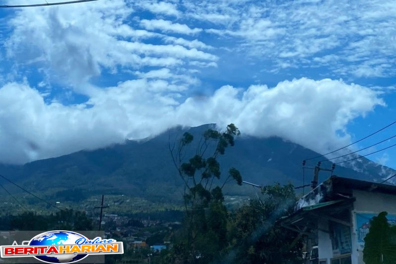 hoaks video gunung gede pangrango erupsi pada awal april