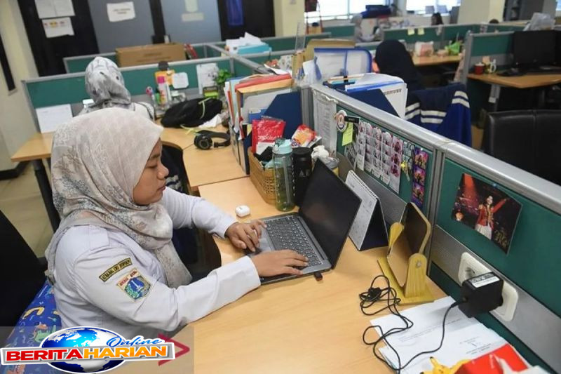 jaksel catat asn cuti dan wfa pada hari pertama masuk usai lebaran