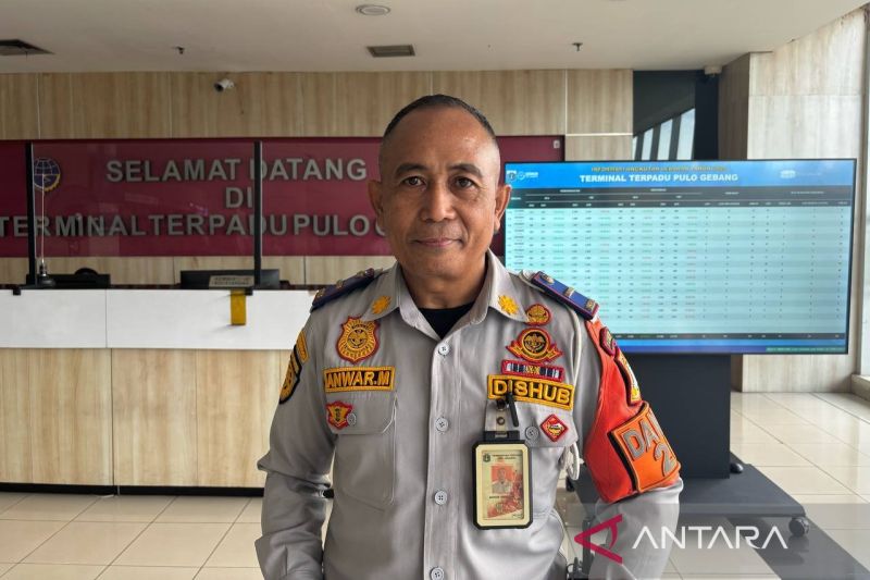 jumlah bus tiba di terminal terpadu pulo gebang capai 523 armada