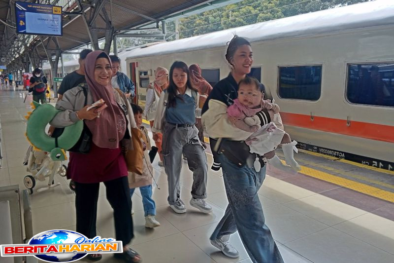 kai group layani 2917 juta pelanggan selama angkutan lebaran 2025