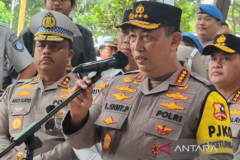 kapolri sesalkan insiden dugaan kekerasan jurnalis di semarang